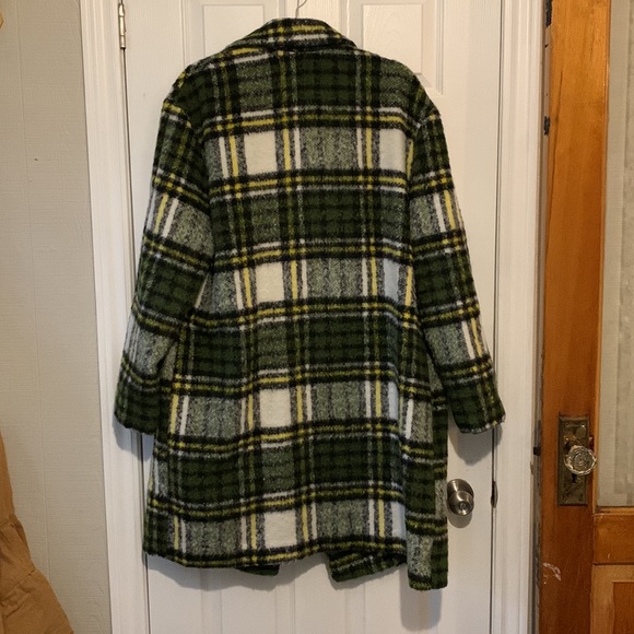 BNWT XL ASOS Long Fuzzy Shacket - Picture 9 of 9